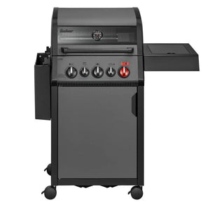 Dujinis Grilis Enders Hyde 3 SIKR TURBO su Turbo Zona ir Šonine Virykle, Grafito Spalvos