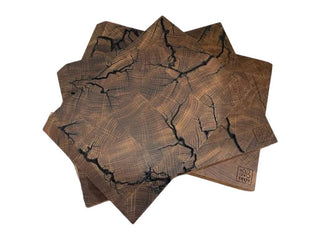 Chefs Soul Pjaustymas ir smulkinimas Ąžuolinė pjaustymo lentelė Chefs Soul Lightstruck, šviesi 30 x 45