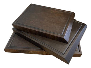 Chefs Soul Pjaustymas ir smulkinimas Ąžuolinė pjaustymo lentelė Chefs Soul Lightstruck, tamsi 30 x 45