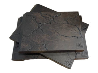 Chefs Soul Pjaustymas ir smulkinimas Ąžuolinė pjaustymo lentelė Chefs Soul Lightstruck, tamsi 30 x 45