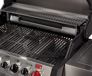 Enders Dujiniai griliai Dujinis Grilis Enders Monroe Pro 3 SIK Turbo su Turbo Zona ir Šonine Virykle, Plieno Spalvos