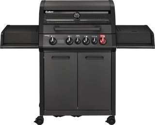 Enders Dujiniai griliai Dujinis Grilis Enders Monroe Pro 4 SIK Turbo Shadow su Turbo Zona ir Šonine Virykle, Grafito Spalvos