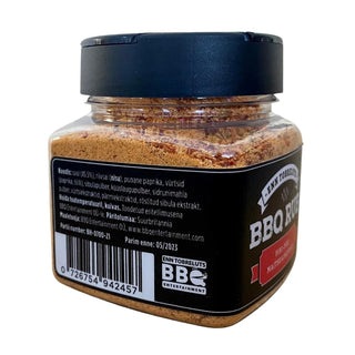 Enn Tobreluts Prieskoniai ir malūnėliai Enn Tobreluts prieskonių mišinys BBQ RUB Piri Piri, 200g