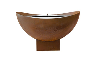 Feu Du Jardin Atviri griliai Lauko Ugniavietė Feu du Jardin Wave Rust, Ø 98 x 57 cm
