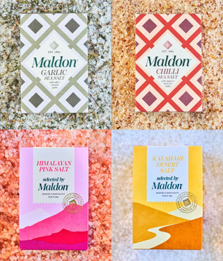 Maldon Prieskoniai ir malūnėliai Maldon jūros druskos dribsniai su čili 100g