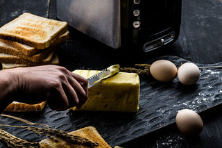 STYLE DE VIE Pjaustymas ir smulkinimas Sūrio ir sviesto peilių rinkinys STYLE DE VIE, 6 vnt., Sidabras