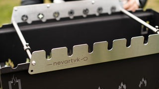 Nevartyk Iešmai NEVARTYK automatinė šašlykų vartymo sistema, 7 iešmai, Priedas šašlykinėms