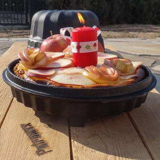 Petromax Indai iš ketaus Ketaus kepimo forma PETROMAX pyragui (su dangčiu) 23,8 x 16,3 x 23,8 cm