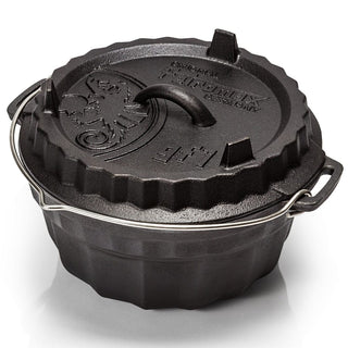 Petromax Indai iš ketaus Ketaus kepimo forma PETROMAX pyragui (su dangčiu) 23,8 x 16,3 x 23,8 cm