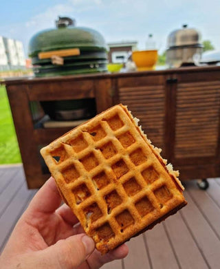 Petromax Indai iš ketaus Ketaus vaflių keptuvė PETROMAX, ilga rankena, 3 x 20 x 72 cm