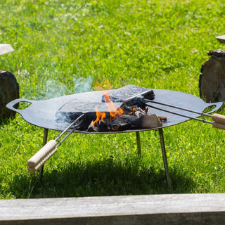 Petromax Indai iš ketaus Ketaus vaflių keptuvė PETROMAX, ilga rankena, 3 x 20 x 72 cm