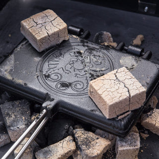 Petromax Indai iš ketaus Ketaus vaflių keptuvė PETROMAX, trumpa rankena,  3 x 19,4 x 49 cm