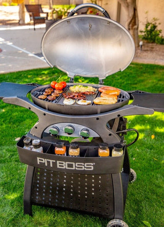 Pit Boss Turistiniai griliai Nešiojamas dujinis grilis PIT BOSS Sportsman 3, galingumas 7,6kW