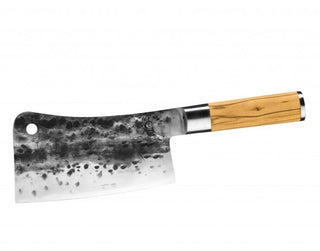 STYLE DE VIE Pjaustymas ir smulkinimas Japoniško plieno kapoklė-smulkintuvas STYLE DE VIE Olive Forged, Cleaver