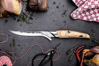STYLE DE VIE Pjaustymas ir smulkinimas Japoniško stiliaus peilis STYLE DE VIE, Katai Forged, Boning (iškaulinimo), 16 cm