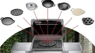 WEBER Dujiniai griliai Dujinis grilis WEBER Spirit EPX-325S su GBS, papildomu degikliu, juodas