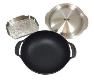 WEBER Indai iš ketaus Keptuvių rinkinys WEBER Wok, skirtas GBS sistemai