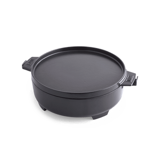WEBER Indai iš ketaus Ketaus puodas WEBER Dutch Oven Duo, 6,8 l, 42,3 x 33,5 x 12,2 cm