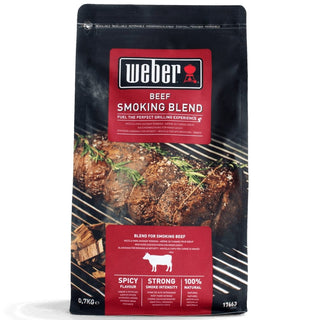 WEBER Rūkinimas Medžio drožlių mišinys jautienai WEBER, 0,7 kg, 100 % natūralios