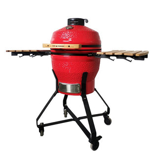 ZYLE Angliniai griliai Anglinis kamado grilis ZYLE Medium KS, raudonas, Ø 45 cm