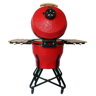 ZYLE Kamado griliai Anglinis kamado grilis ZYLE Large KS, raudonas, Ø 56 cm