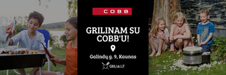 renginiai cobb grilio degustacija
