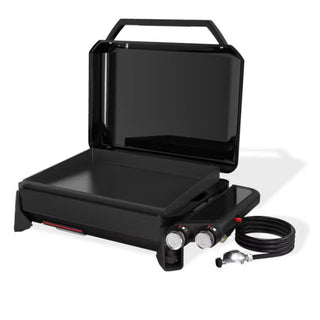 WEBER SLATE GP 56 cm Premium Griddle Gas Grill, 1500570 - WEBER - Evelostore