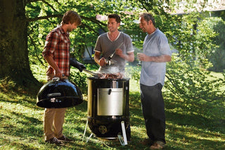 WEBER SMOKEY MOUNTAIN COOKER SMOKER Ø 57 cm, 731004 - WEBER - Evelostore