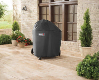 WEBER Premium Barbecue Cover – Fits Summit Kamado Charcoal Grill, 7173 - WEBER - Evelostore