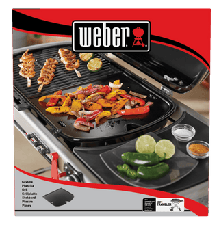 WEBER GRIDDLE – Weber Traveler grill, 7034 - WEBER - Evelostore