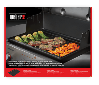 WEBER Genesis Full - Size Griddle – 300 series, 6791 - WEBER - Evelostore