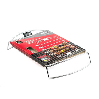 WEBER KEBAB SET with 5 Skewers - grilling tools, 6606 - WEBER - Evelostore