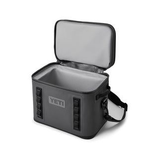 YETI Hopper Flip 18 Soft Cooler minkštas šaltkrepšis, Tamsiai pilka spalva - nuotrauka 14
