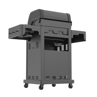 BroilChef dujinis grilis Tahoe BC-2217B, juodas