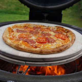 Ceramic pizza stone for Kamado Joe, Classic Joe grill