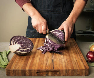Teakhaus Traditional cutting board (L), 61 x 46 x 3.8 cm