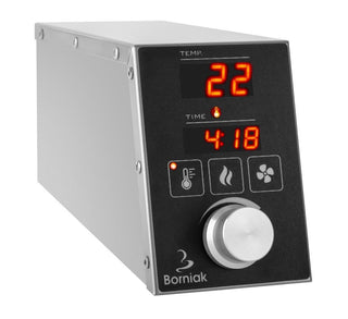Borniak Rūkyklos Borniak Rūkykla 70L nerūdijančio plieno + BBQ ir laikmačiu BBDST-70V1.4