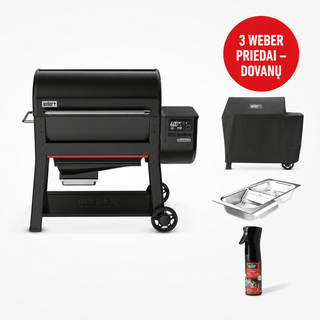 Grill na pellet WEBER SEARWOOD XL 600 - wędzarnia