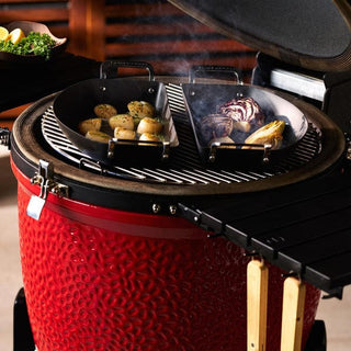 Kamado Joe Kamado griliai Karboninių Half Moon keptuvių rinkinys Kamado Joe, 2 vnt.