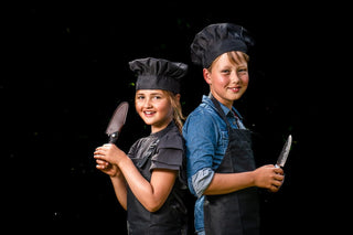 STYLE DE VIE Pjaustymas ir smulkinimas Japoniško plieno peilis STYLE DE VIE Olive Forged, Kid's Chef, 12 cm (šefo peilis vaikams)