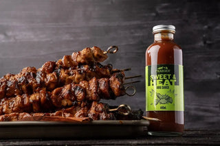 Traeger Sweet & Heat BBQ padažas su vištienos iešmeliais