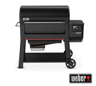 WEBER SEARWOOD XL 600 pellet grill - smokehouse