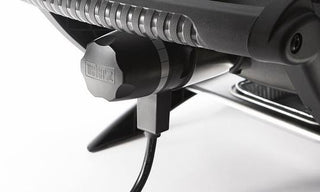 Electric grill WEBER Q 2400 with stand and side shelves, cast iron grill 54 x 39 cm, 2,2 kW