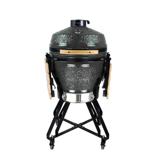 Anglinis kamado grilis ZYLE Large KS, pilkas, Ø 56 cm