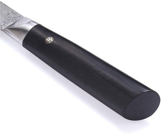 OLEIO Pjaustymas ir smulkinimas Japoniško Damasko plieno peilis OLEIO Zayiko, Black Edition, universalus (Utility), 13,5 cm