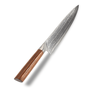 OLEIO Pjaustymas ir smulkinimas Japoniško Damasko plieno peilis OLEIO Zayiko, Kasshoku, Chef (šefo), 20,3 cm