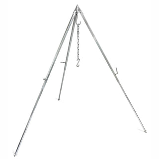 Petromax Indai iš ketaus Trikojis stovas PETROMAX Tripod, aukštis 88-144 cm, maksimali apkrova 40 kg