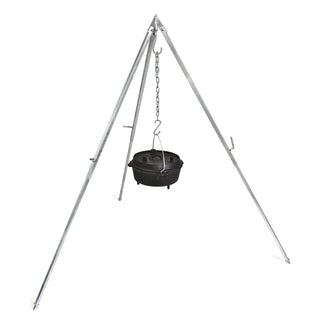 Petromax Indai iš ketaus Trikojis stovas PETROMAX Tripod, aukštis 88-144 cm, maksimali apkrova 40 kg