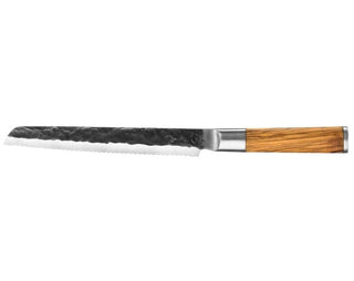 STYLE DE VIE Pjaustymas ir smulkinimas Japoniško plieno peilis STYLE DE VIE Olive Forged, Bread, 20,5 cm (duonos)