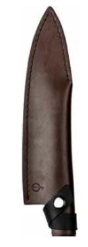 STYLE DE VIE Pjaustymas ir smulkinimas Odinis dėklas STYLE DE VIE Leather, Forged Chef (šefo) 20,5 cm peiliui